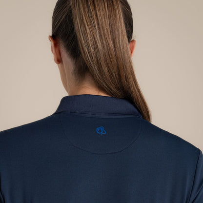 Craghoppers Womens NosiLife Thornbury Golf Long Sleeve Polo Shirt