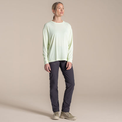 Craghoppers Womens NosiLife SolarShield+ Long Sleeve T-Shirt