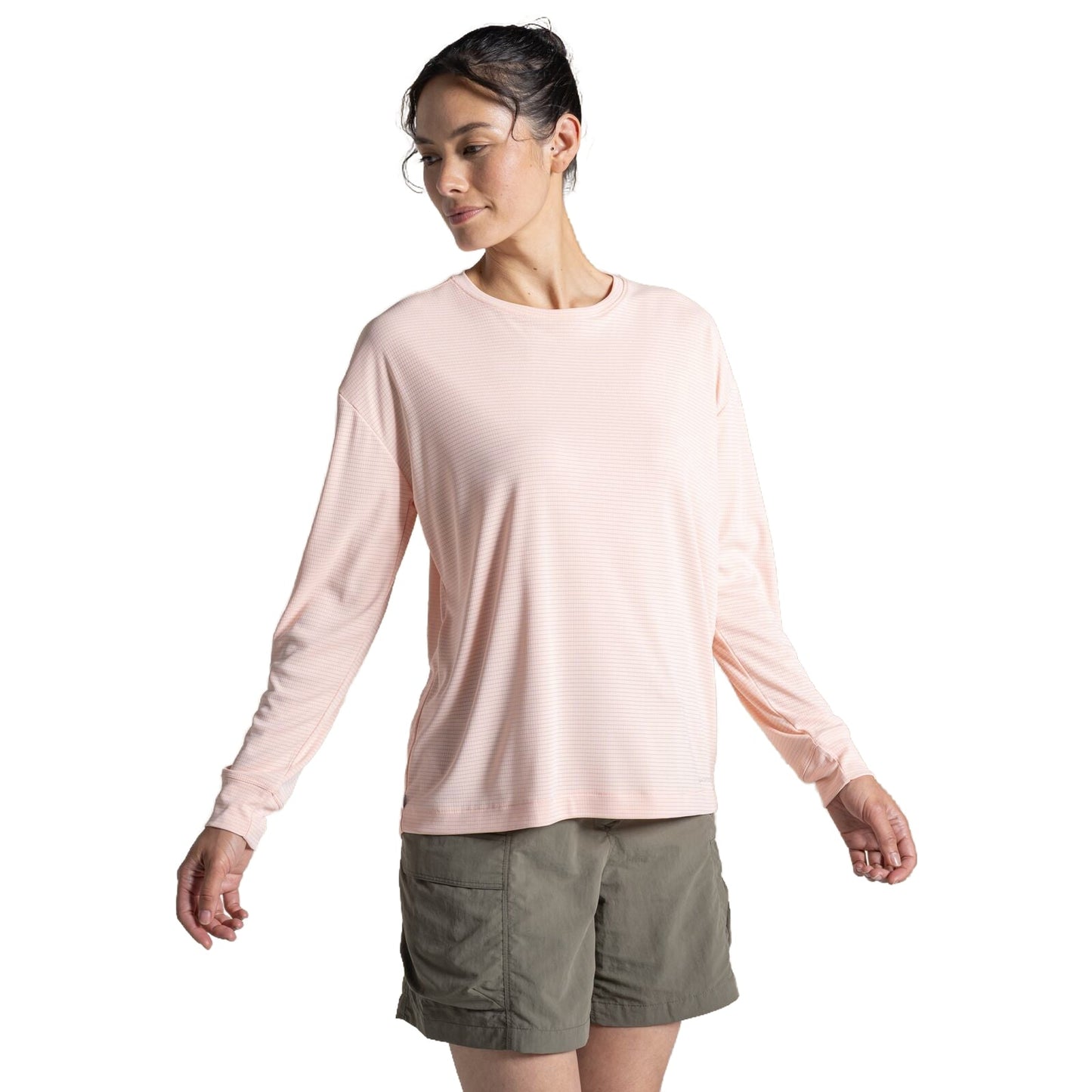 Craghoppers Womens NosiLife SolarShield+ Long Sleeve T-Shirt