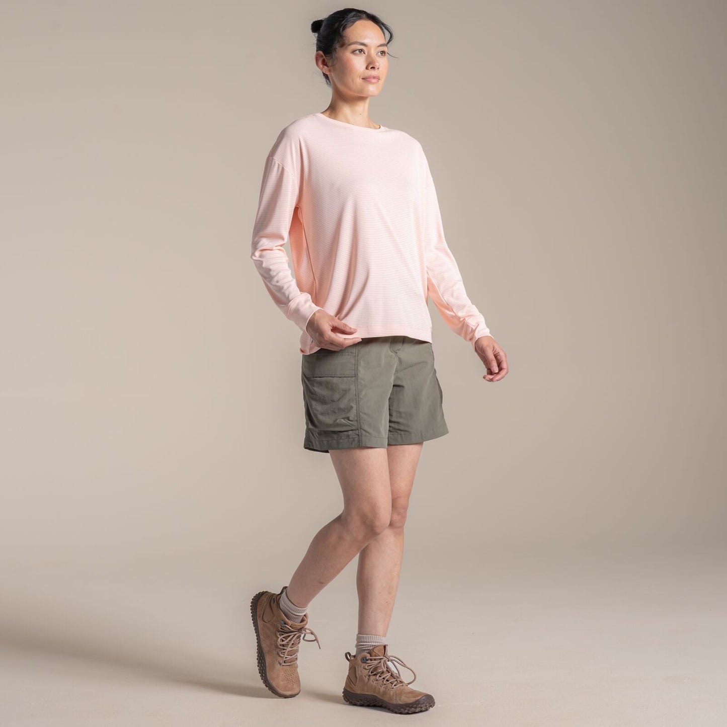 Craghoppers Womens NosiLife SolarShield+ Long Sleeve T-Shirt