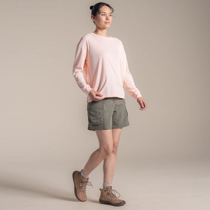 Craghoppers Womens NosiLife SolarShield+ Long Sleeve T-Shirt