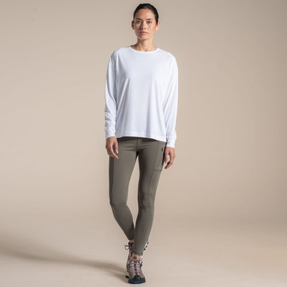 Craghoppers Womens NosiLife SolarShield+ Long Sleeve T-Shirt