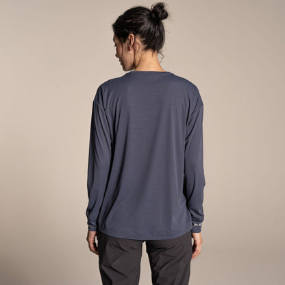 Craghoppers Womens NosiLife SolarShield+ Long Sleeve T-Shirt