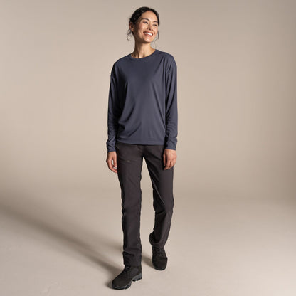 Craghoppers Womens NosiLife SolarShield+ Long Sleeve T-Shirt