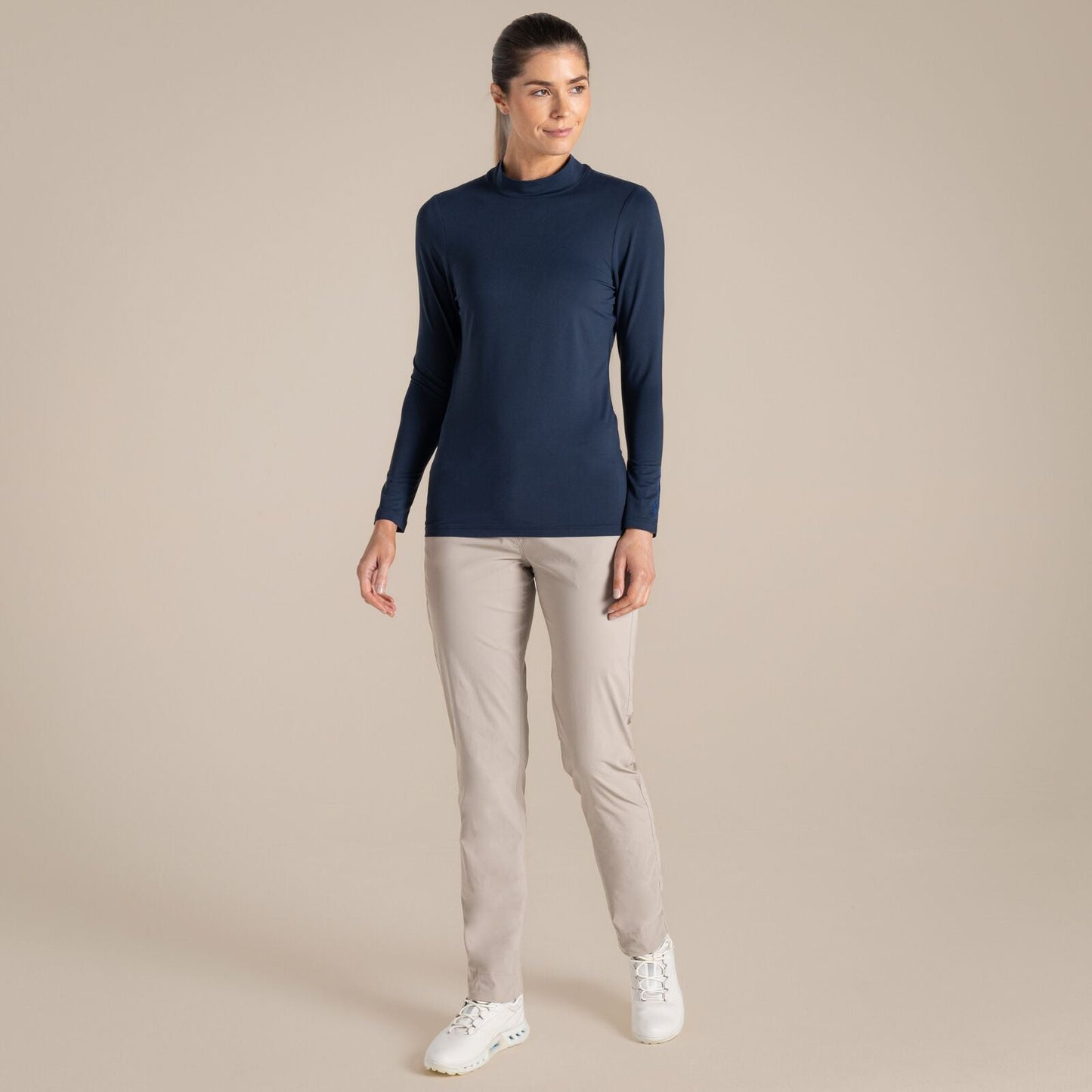 Craghoppers Womens NosiLife Golf Mock Neck
