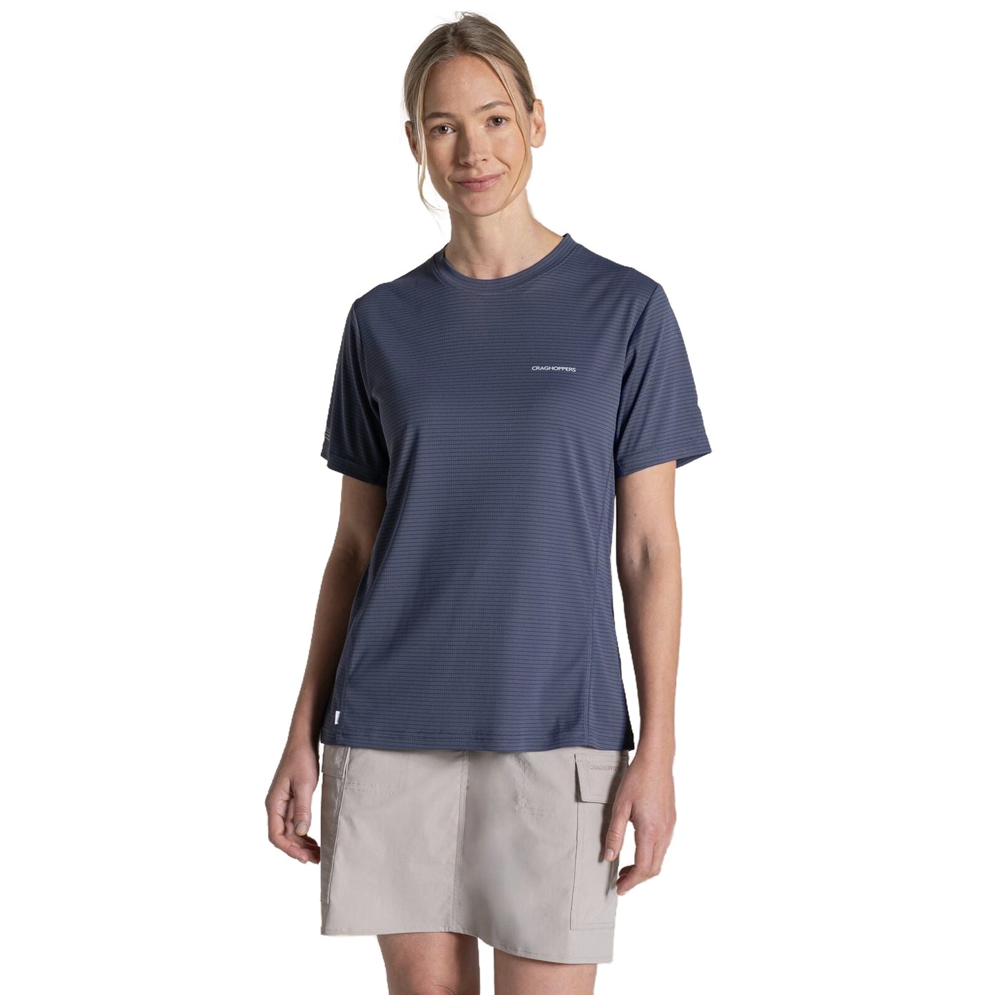 Craghoppers Womens NosiLIfe SolarShield+ Short Sleeve T-Shirt