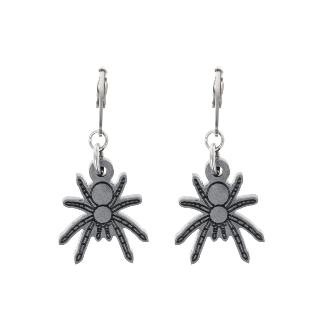 Web Developer Spider Huggie Hoop Earrings