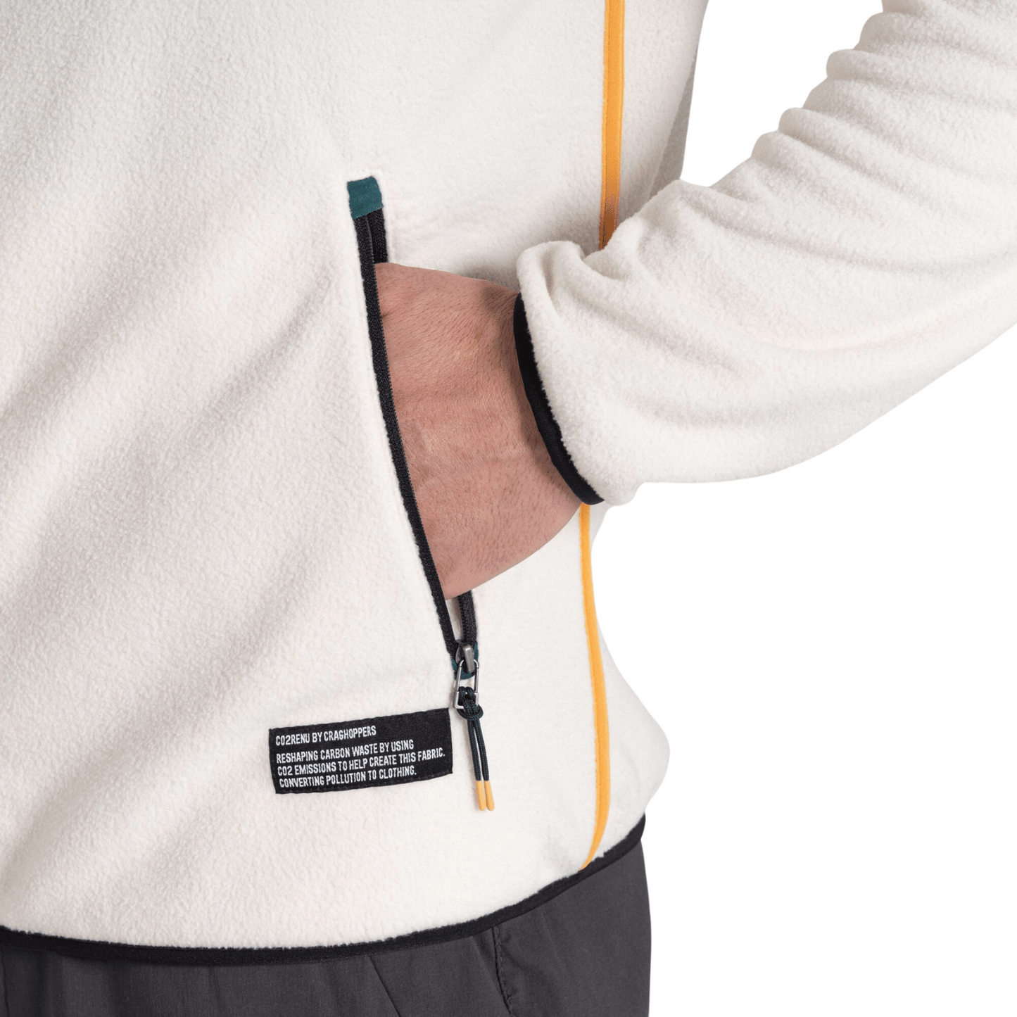 Craghoppers Mens CO2 Renu Full Zip Fleece