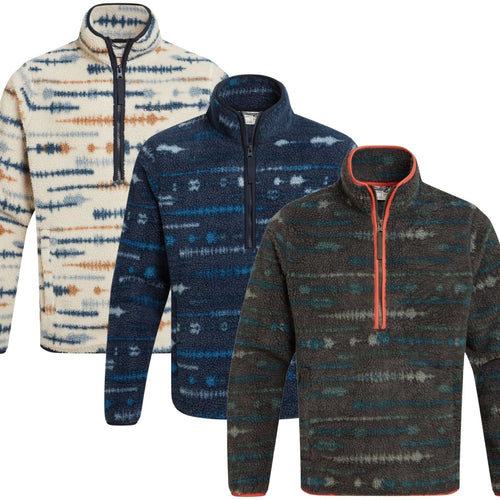 Craghoppers Mens Rawthey Borg Half Zip Fleece