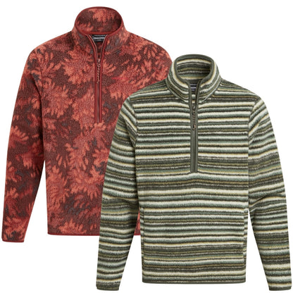 Craghoppers Mens Tatton II Borg Half Zip Fleece