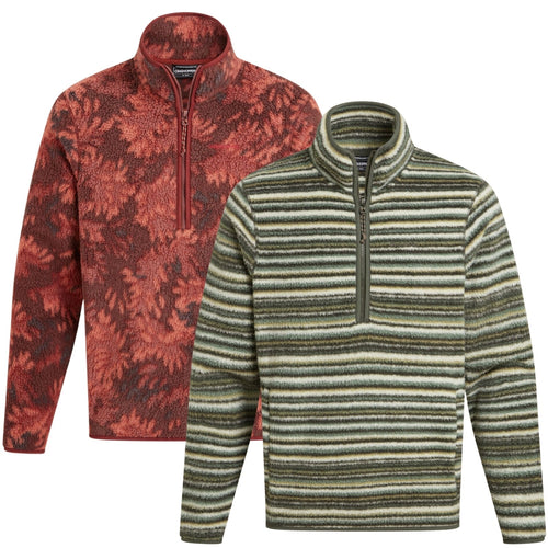 Craghoppers Mens Tatton II Borg Half Zip Fleece