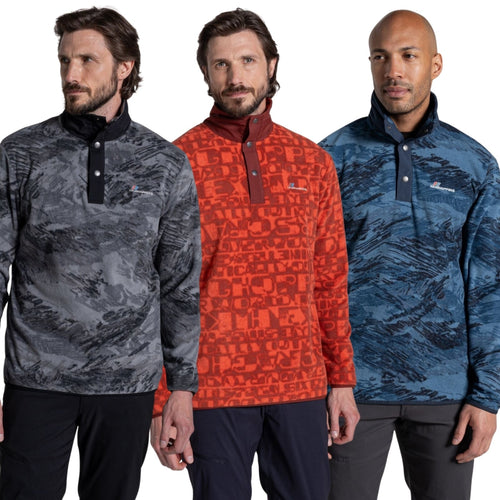 Craghoppers Mens Dewlish II Micro Half Zip Fleece