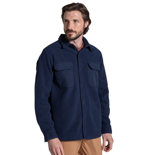 Craghoppers Mens Blencathra Overshirt Borg Full Zip Fleece