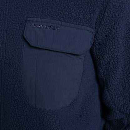 Craghoppers Mens Blencathra Overshirt Borg Full Zip Fleece