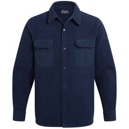 Craghoppers Mens Blencathra Overshirt Borg Full Zip Fleece