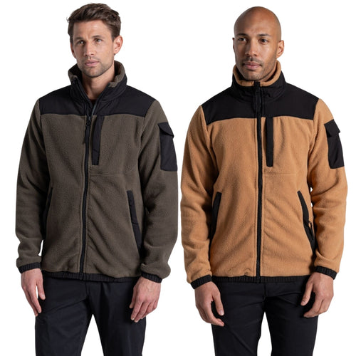 Craghoppers Mens Braefell Borg Full Zip Fleece