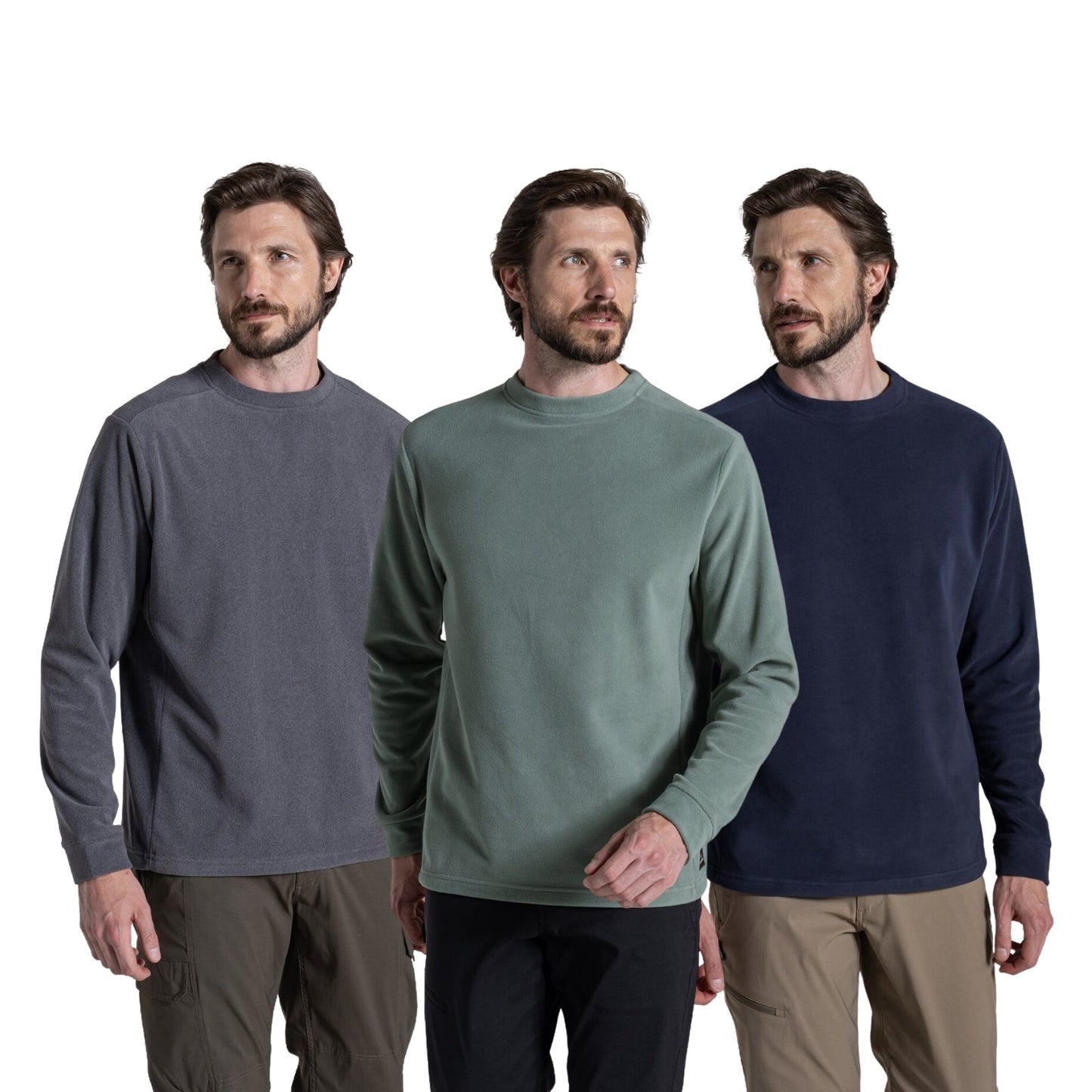 Craghoppers Mens Corey Crew Neck Fleece Sweatshirt