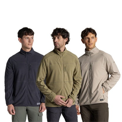 Craghoppers Mens NosiLife Spry II Technical Full Zip Fleece