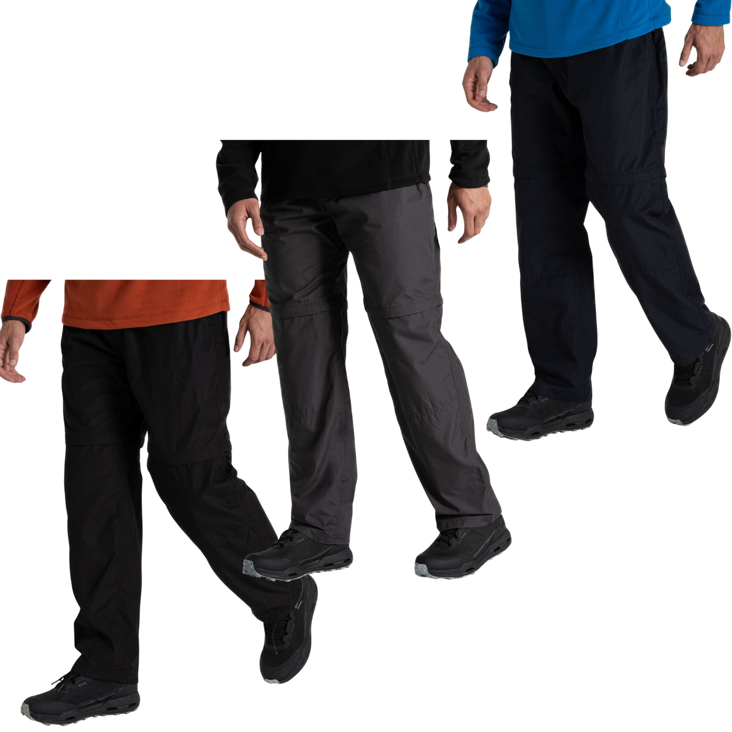 Craghoppers Mens Kiwi Convertible Walking Trousers