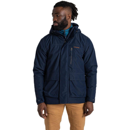 Craghoppers Mens National Trust Padley Waterproof Hooded Jacket