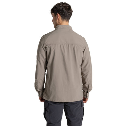 Craghoppers Mens NosiLife Loukkos Long Sleeve Shirt