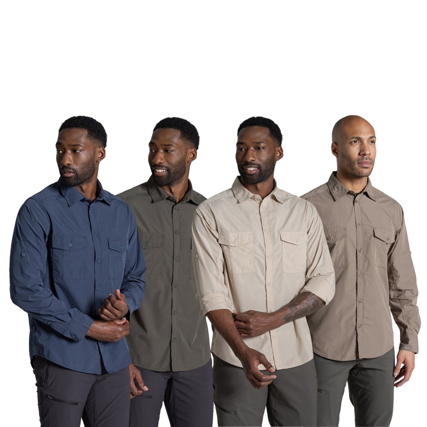Craghoppers Mens Kiwi II Long Sleeve Shirt