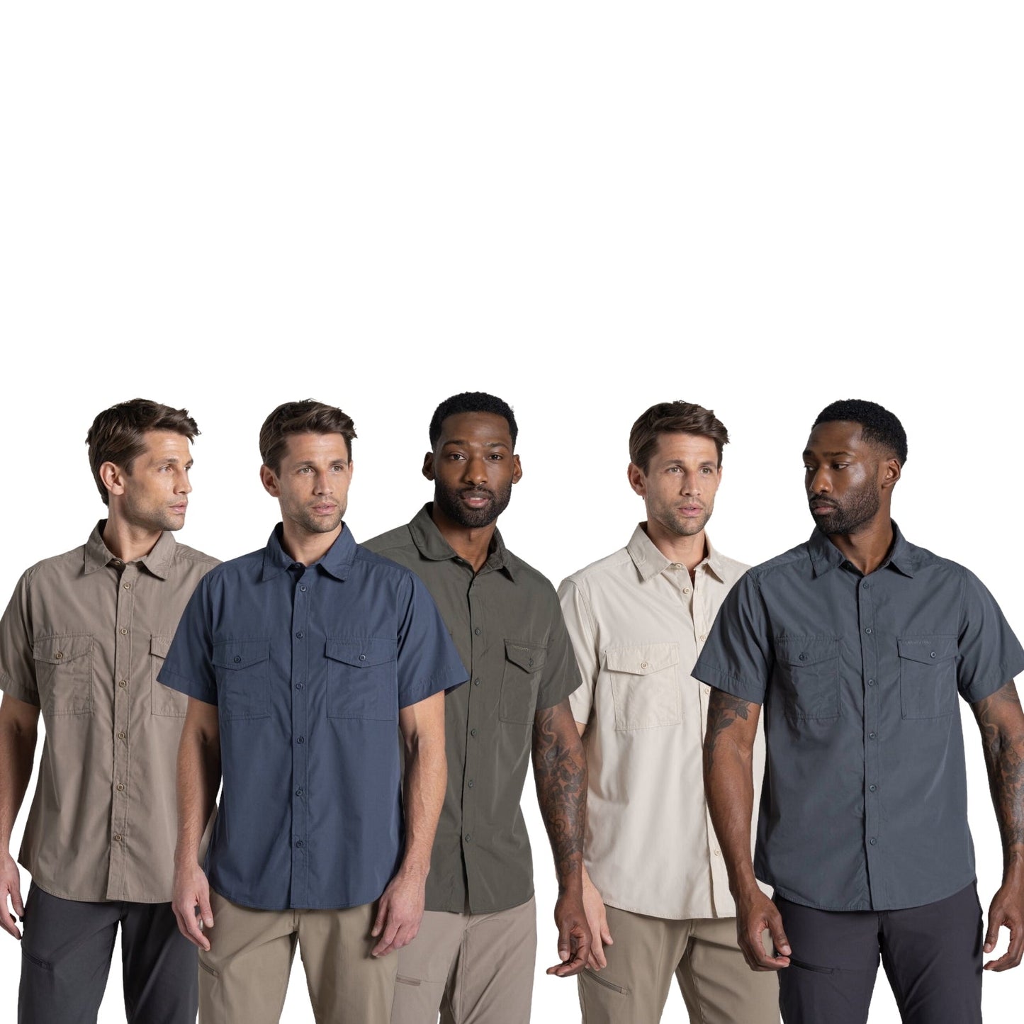 Craghoppers Mens Kiwi II Short Sleeve Shirt