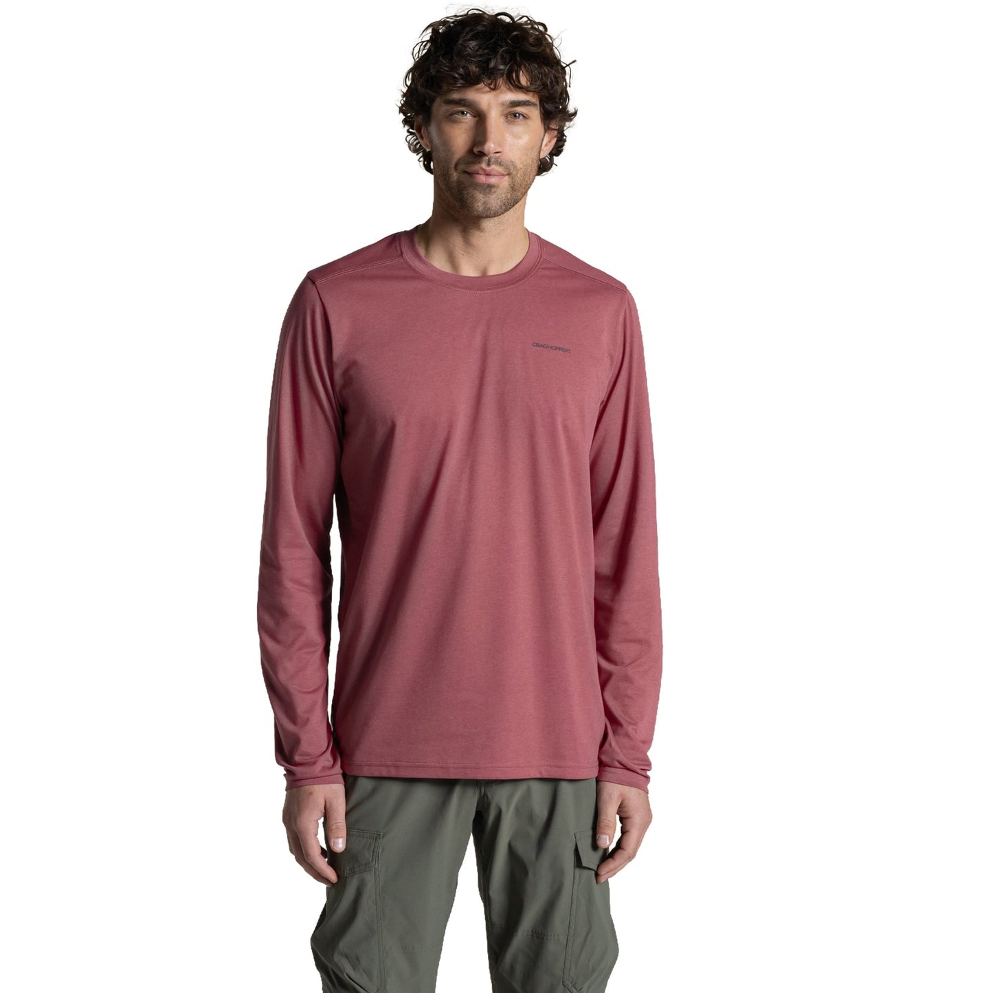 Craghoppers Mens NosiLife Abel Long Sleeve T-Shirt
