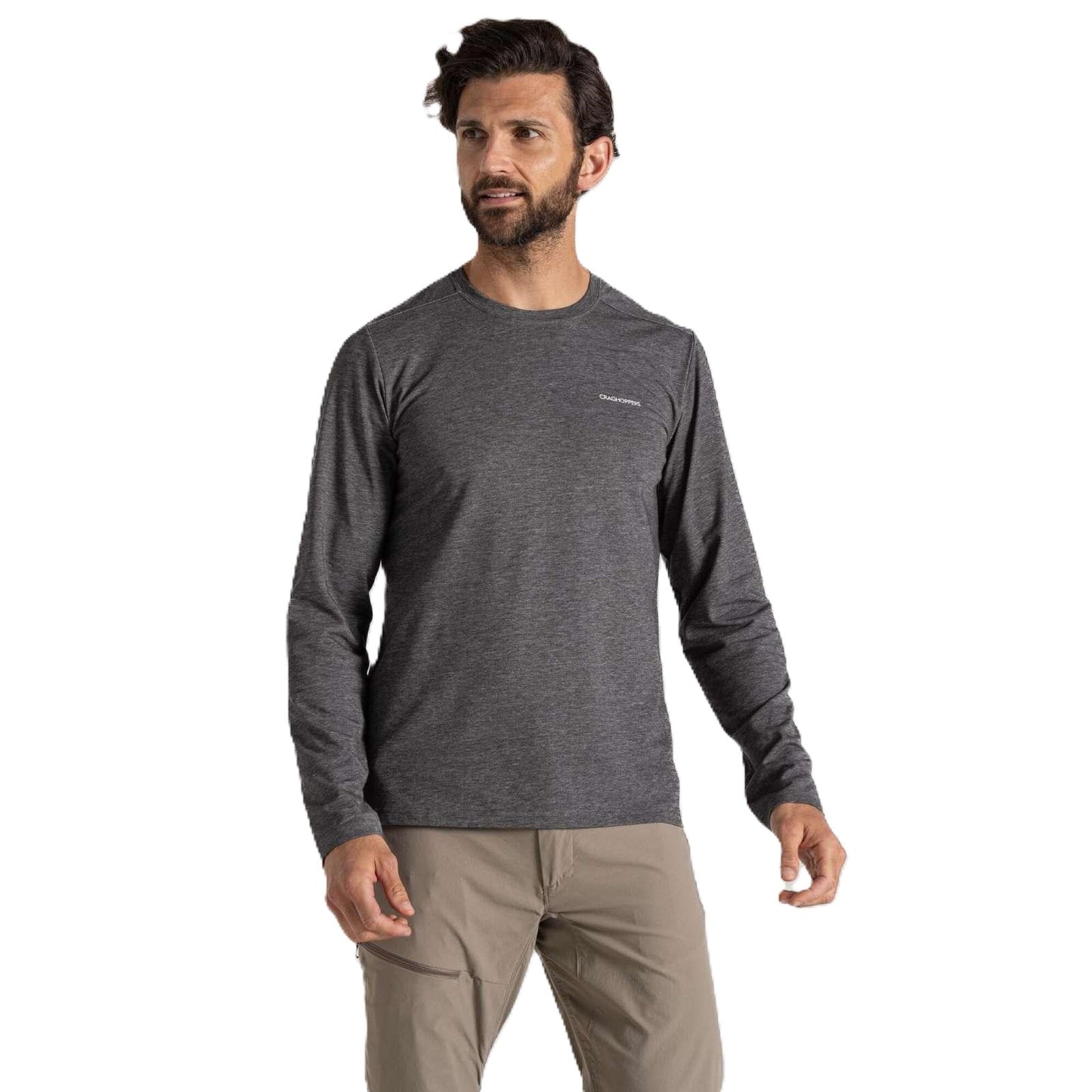 Craghoppers Mens NosiLife Abel Long Sleeve T-Shirt