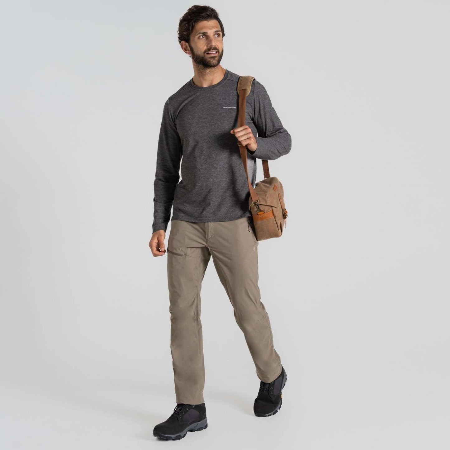 Craghoppers Mens NosiLife Abel Long Sleeve T-Shirt