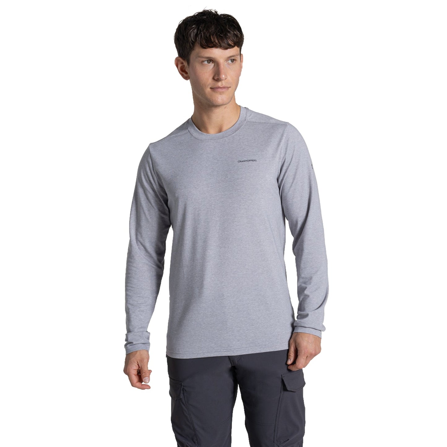 Craghoppers Mens NosiLife Abel Long Sleeve T-Shirt