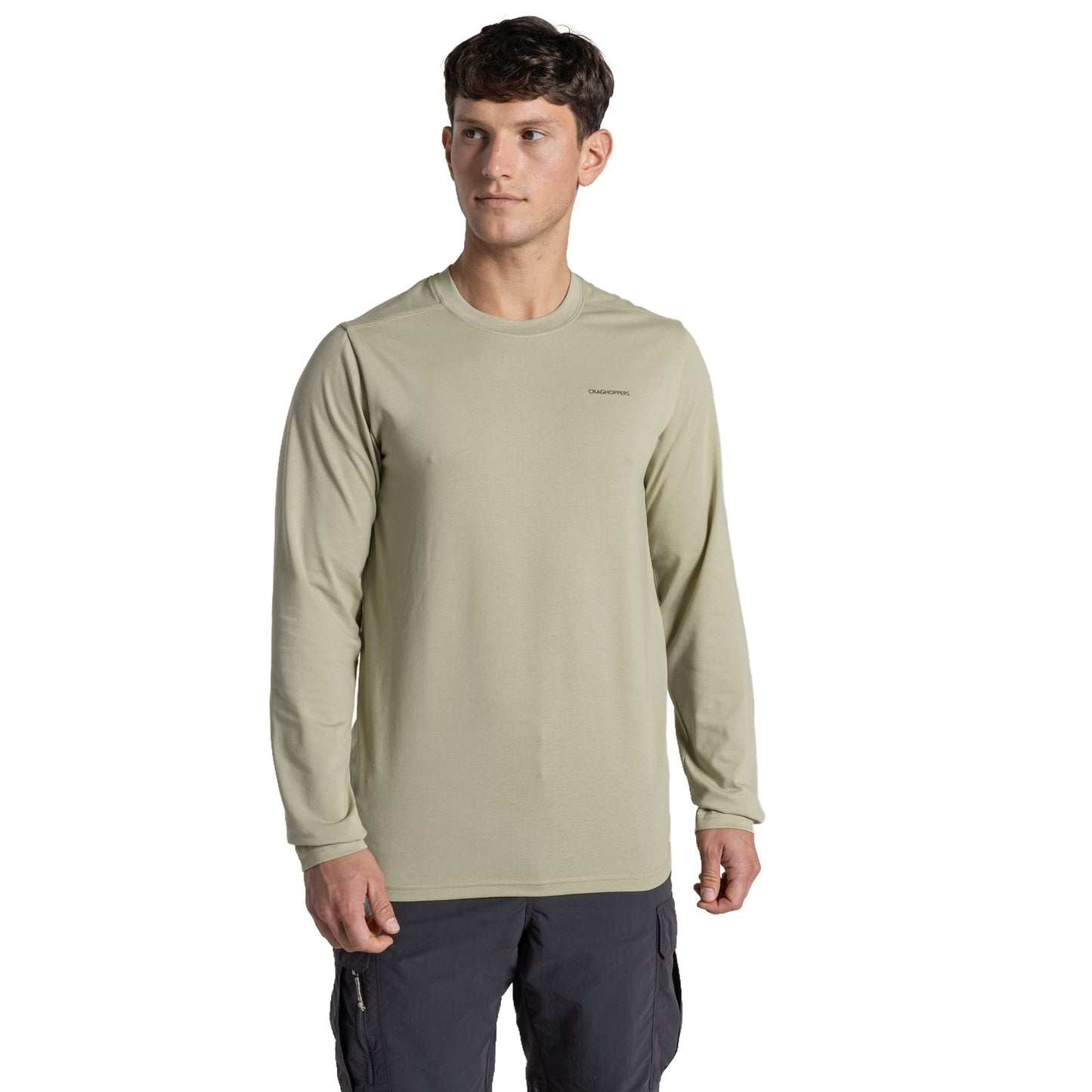 Craghoppers Mens NosiLife Abel Long Sleeve T-Shirt