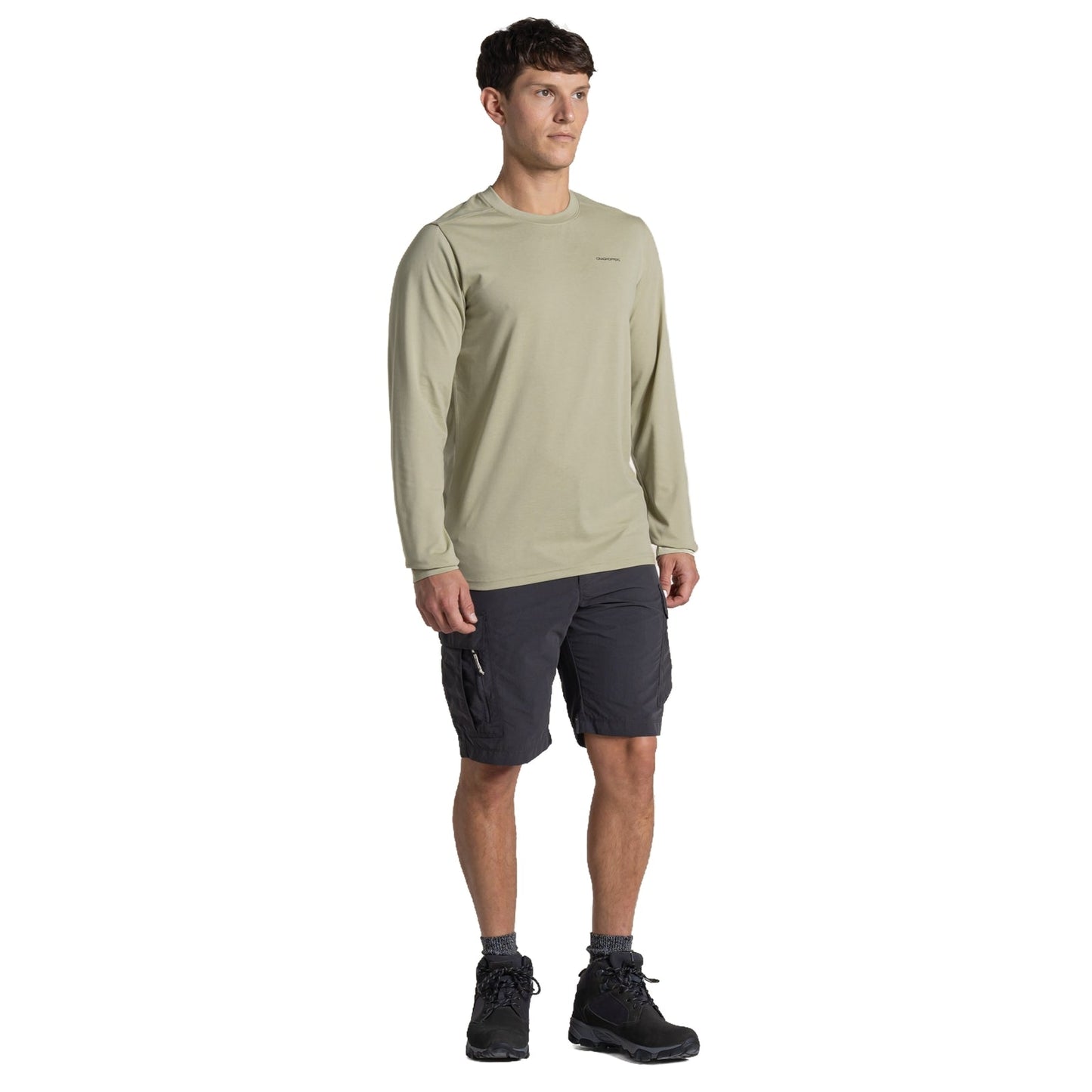 Craghoppers Mens NosiLife Abel Long Sleeve T-Shirt