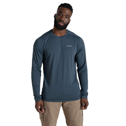 Craghoppers Mens NosiLife Abel Long Sleeve T-Shirt