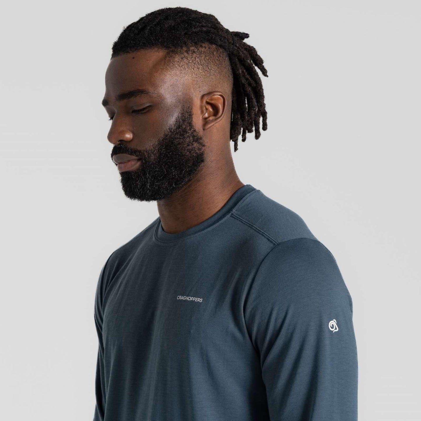 Craghoppers Mens NosiLife Abel Long Sleeve T-Shirt