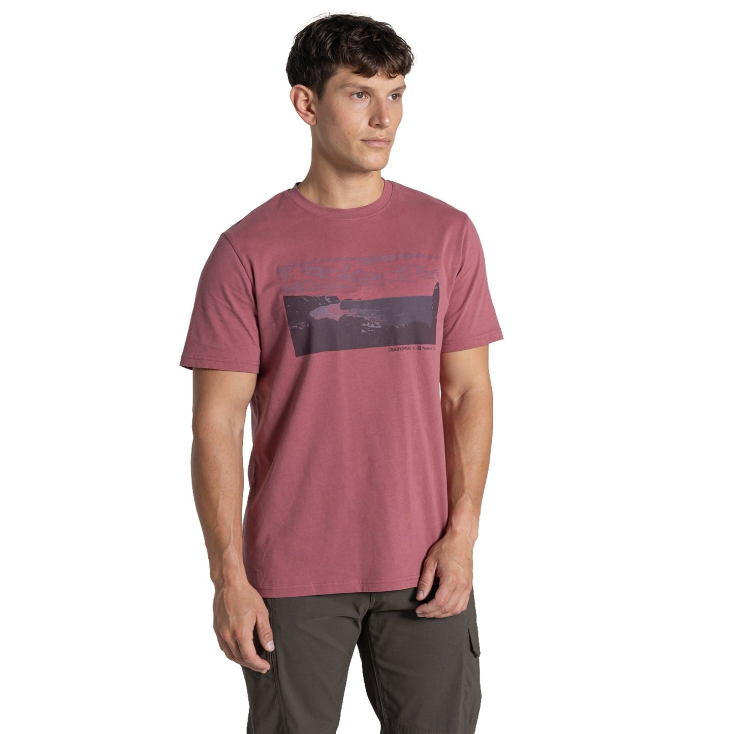 Craghoppers Mens Sabden National Trust Short Sleeve T-Shirt