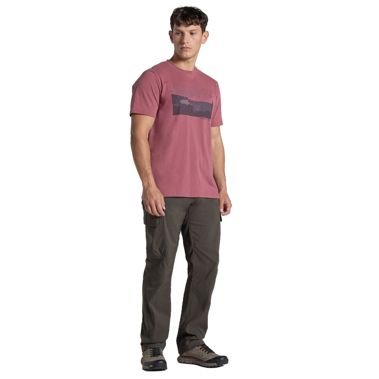 Craghoppers Mens Sabden National Trust Short Sleeve T-Shirt