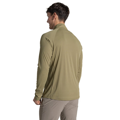 Craghoppers Mens NosiLife SolarShield+ Half Zip Fleece