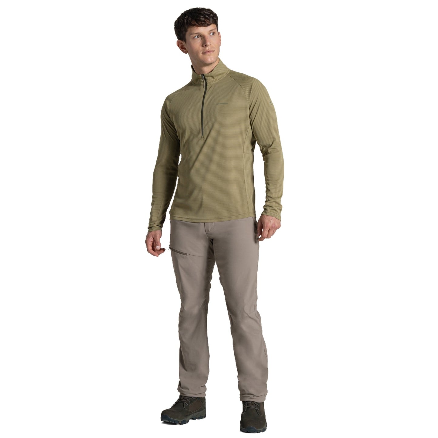 Craghoppers Mens NosiLife SolarShield+ Half Zip Fleece