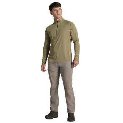 Craghoppers Mens NosiLife SolarShield+ Half Zip Fleece