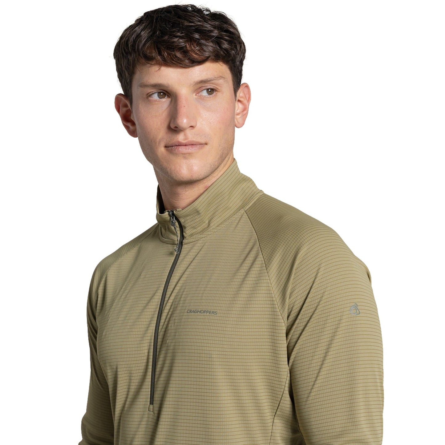 Craghoppers Mens NosiLife SolarShield+ Half Zip Fleece