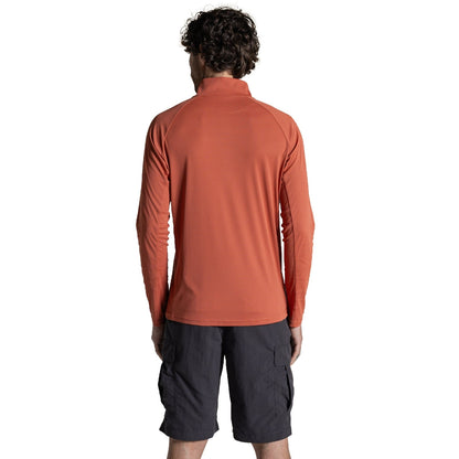 Craghoppers Mens NosiLife SolarShield+ Half Zip Fleece