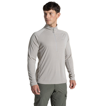 Craghoppers Mens NosiLife SolarShield+ Half Zip Fleece