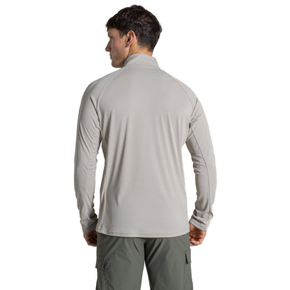 Craghoppers Mens NosiLife SolarShield+ Half Zip Fleece