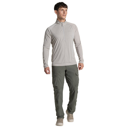 Craghoppers Mens NosiLife SolarShield+ Half Zip Fleece
