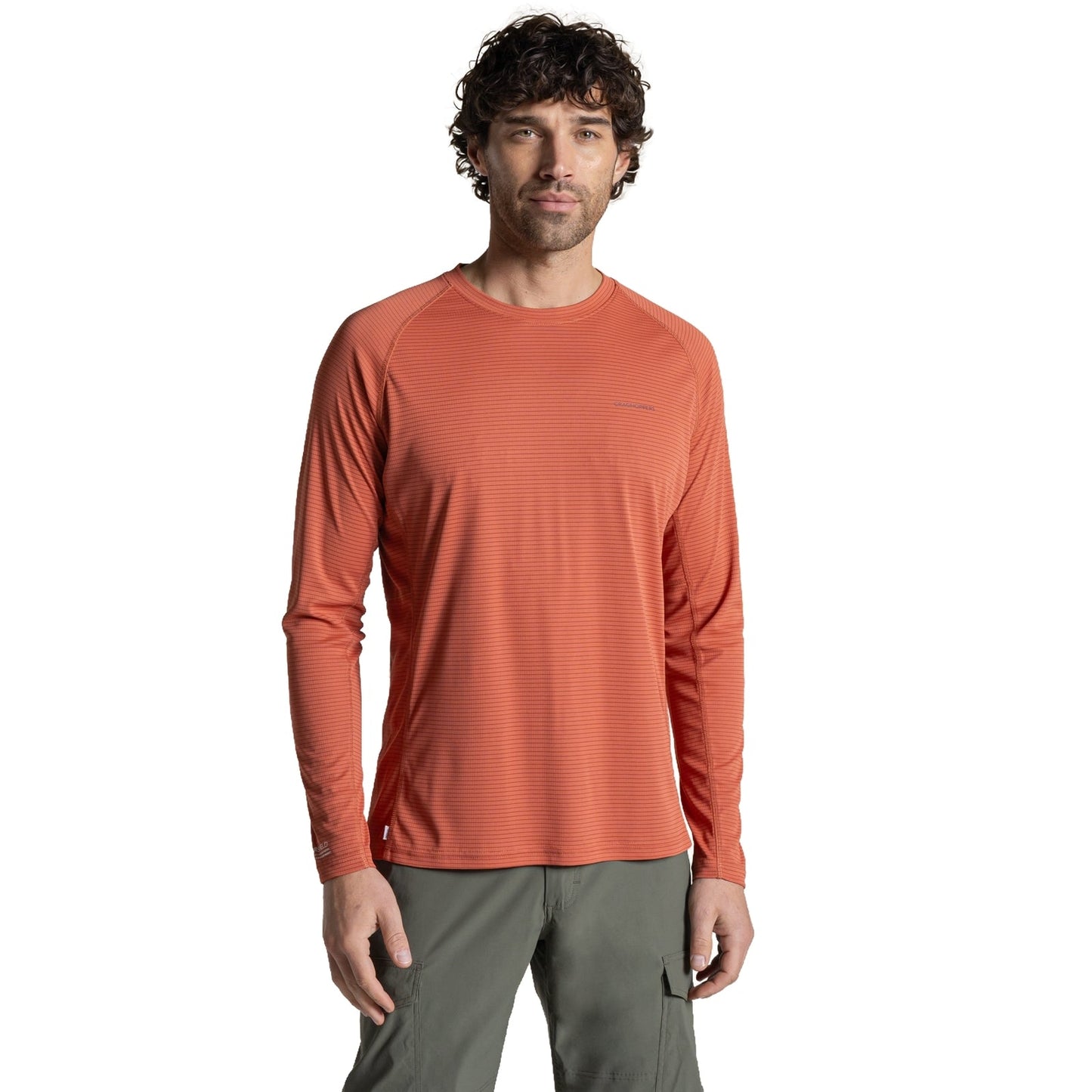 Craghoppers Mens NosiLife SolarShield+ Long Sleeve T-Shirt
