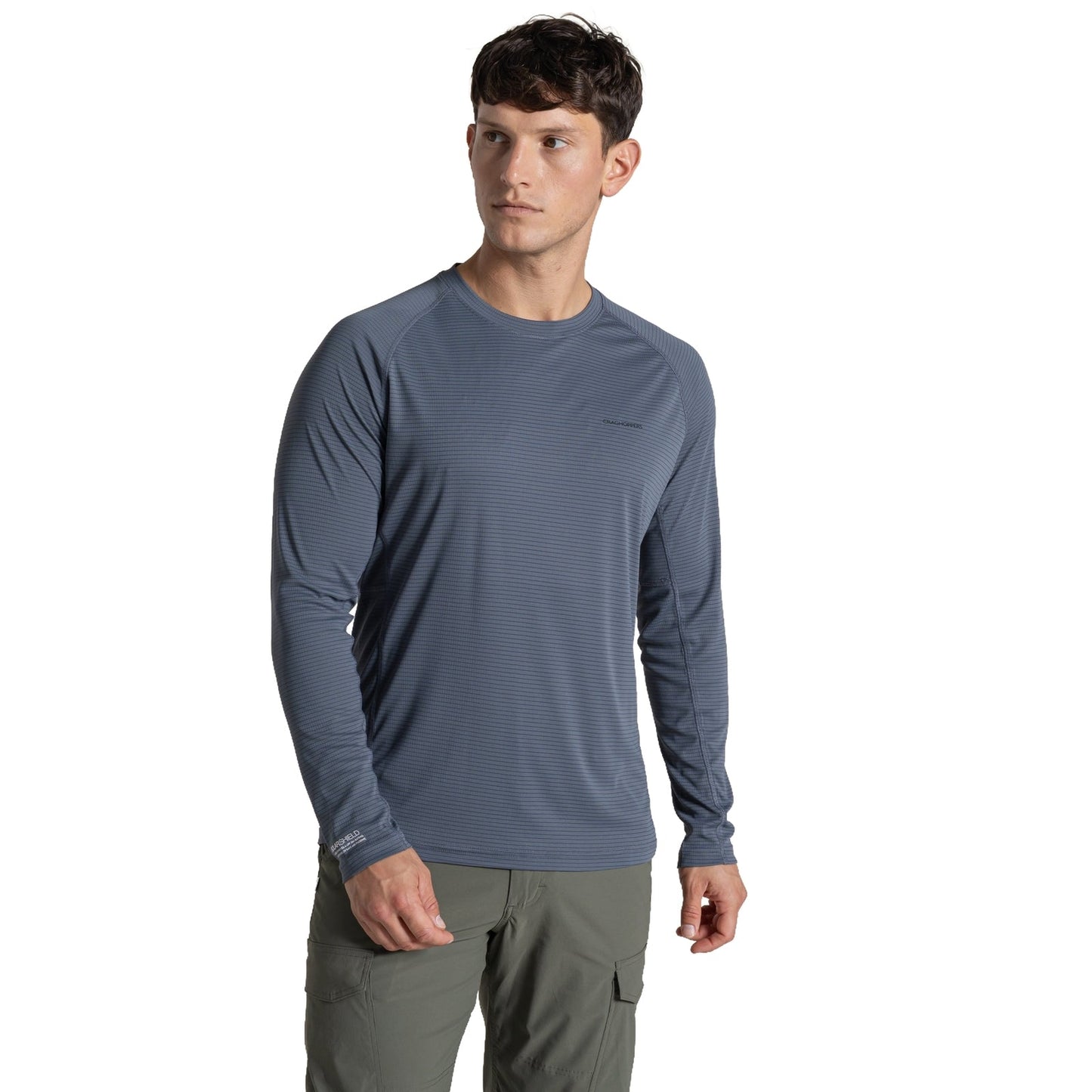 Craghoppers Mens NosiLife SolarShield+ Long Sleeve T-Shirt