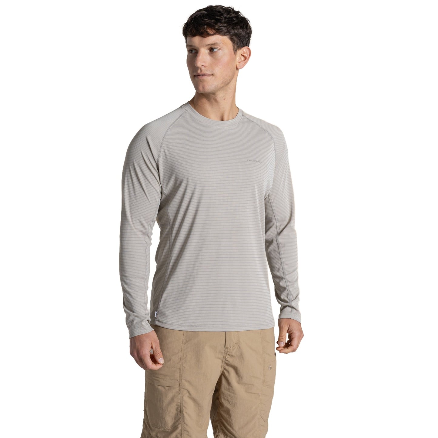 Craghoppers Mens NosiLife SolarShield+ Long Sleeve T-Shirt