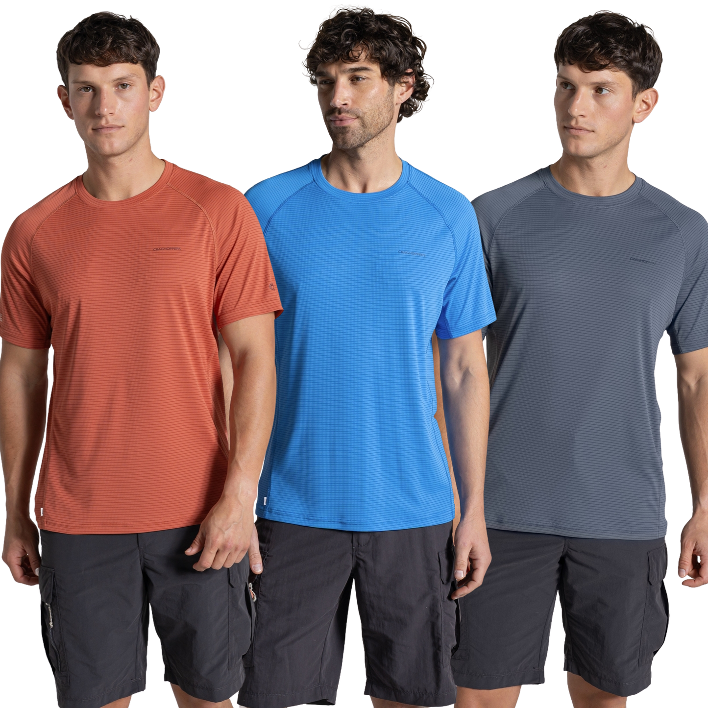 Craghoppers Mens NosiLife SolarShield+ Short Sleeve T-Shirt