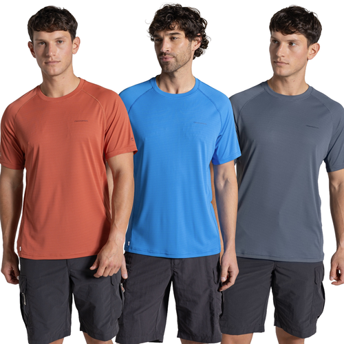 Craghoppers Mens NosiLife SolarShield+ Short Sleeve T-Shirt